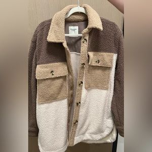 Sherpa Shirt Jacket from Abercrombie